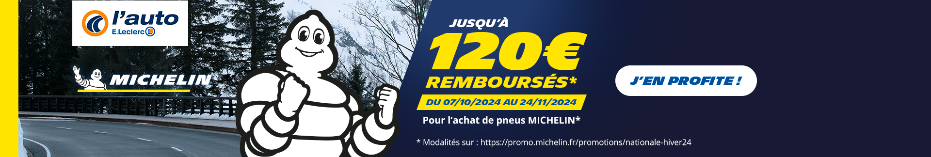 Offre de remboursement MICHELIN