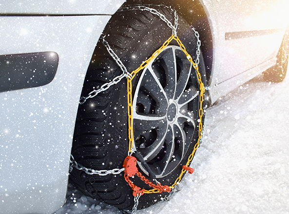 Chaine neige 9mm pneu 225/40R18 montage rapide sécurité garantie - Brico  Privé